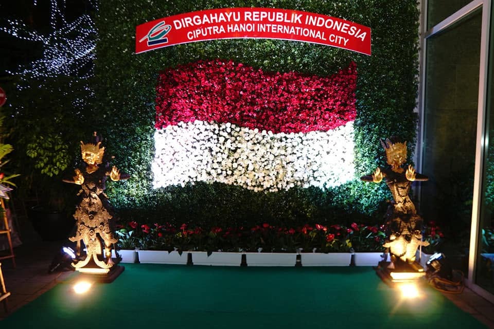 Dekorasi HUT RI Ciputra