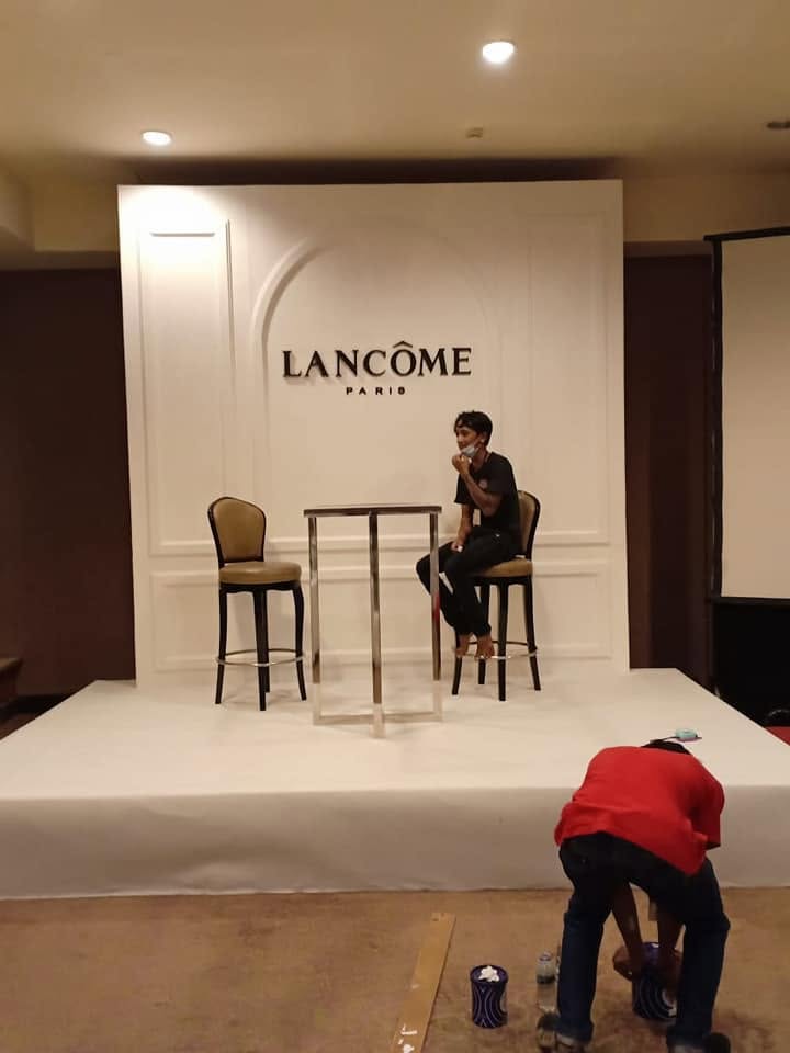 Booth Lancome Paris